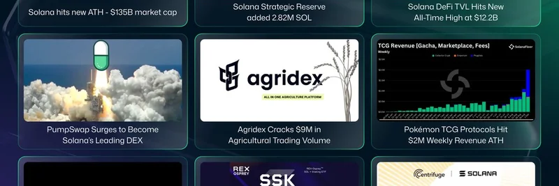 Solana Weekly Highlights: 記録的な時価総額1350億ドル、DeFiの急成長、その他注目点